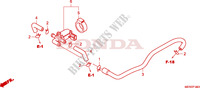 CONTROLO INJECCAO AR VALVULA para Honda CBF 600 NAKED ABS 25KW 2009