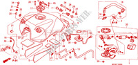 DEPOSITO COMBUSTIVEL (CBF600S/SA) para Honda CBF 600 FAIRING ABS 2009