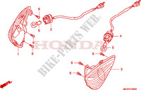 PISCA para Honda CBF 600 FAIRING ABS 25KW 2009