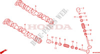 ARVORE CAMES/VALVULA para Honda CBF 1000 T ABS 2008