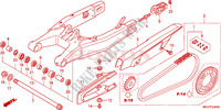 BRACO OSCILANTE para Honda CB 600 F HORNET ABS 34HP 2008