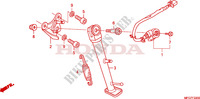 DESCANCO para Honda CB 600 F HORNET ABS 34HP 2008