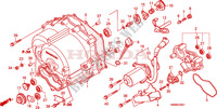 TAMPA CARTER FRENTE(TRX250TE) para Honda TRX 250 FOURTRAX RECON Electric Shift 2010
