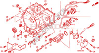TAMPA CARTER TRASEIRA para Honda TRX 250 FOURTRAX RECON Standard 2011