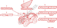 MARCA para Honda FOURTRAX 500 FOREMAN 4X4 Electric Shift 2006