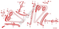 CORRENTE ARVORE CAMES/TENSOR para Honda CROSSRUNNER 800 2011