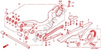 BRACO OSCILANTE/CORPO CORRENTE para Honda CROSSRUNNER 800 2011
