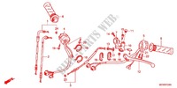 MANETE/INTERRUPTOR/CABO(1) para Honda DEAUVILLE 700 ABS 2012