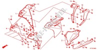 CARENAGEM INFERIOR  para Honda CBR 125 REPSOL 2012