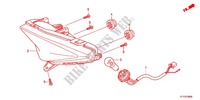 LUZ TRASEIRA(2) para Honda CBR 125 REPSOL 2012