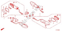 PISCA(2) para Honda CBR 125 REPSOL 2012