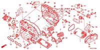 TAMPA FRENTE/FILTRO AR para Honda CBR 600 F ABS 2012
