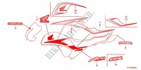 EMBLEMA/FAIXA (3) para Honda ACE 125 CASTED WHEELS 2012