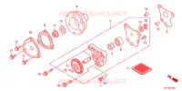 CARTER/BOMBA OLEO para Honda CB1 125 RADIOS RUEADA 2012