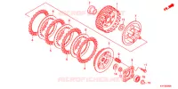 EMBRAIAGEM para Honda CB1 125 RADIOS RUEADA 2012