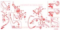 MANETE/INTERRUPTOR/CABO (1) para Honda CB1 125 RADIOS RUEADA 2012