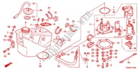 DEPOSITO COMBUSTIVEL para Honda CRF 250 R 2012