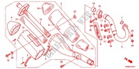 SILENCIADOR ESCAPE (CRF250RB/C/D) para Honda CRF 250 R 2012