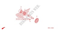 CARTER/BOMBA OLEO para Honda CRF 250 X 2012