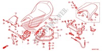 ASSENTO SIMPLES(2) para Honda INTEGRA 700 2012