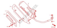 SILENCIADOR ESCAPE(2) para Honda VISION 50 2012