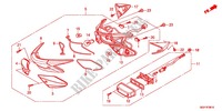 LUZ COMBINADA TRASEIRA (NSC50WHC/MPDC) para Honda VISION 50 2013