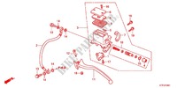 BOMBA PRINCIPAL TRASEIRA CILINDRO para Honda SH 125 TOP BOX 2012