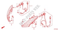 PISCA(2) para Honda SH 125 TOP CASE BRONZE 5F 2012