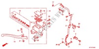 TRAVAO FR.BOMBA PRINCIPAL para Honda SH 125 R BLANC 2012