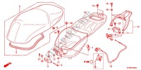 BANCO/CAIXA BAGAGEM para Honda SH 300 ABS SPECIAL 3ED 2012