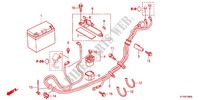 CABLAGEM/BATERIA para Honda SH 300 ABS SPECIAL 3ED 2012