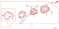 INSTRUMENTOS COMBINADOS para Honda SH 300 R ABS BLANC TYPE 2F 2012