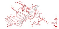 SILENCIADOR ESCAPE(2) para Honda SH 300 R ABS TYPE ED 2012
