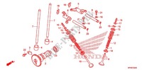 ARVORE CAMES/VALVULA para Honda FOURTRAX 420 RANCHER 4X4 Electric Shift 2012