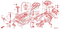 DEPOSITO COMBUSTIVEL para Honda FOURTRAX 420 RANCHER 4X4 Electric Shift 2012