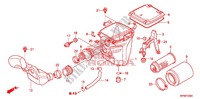 TAMPA FRENTE/FILTRO AR para Honda FOURTRAX 420 RANCHER 4X4 Electric Shift 2012