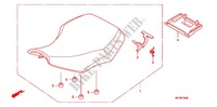 ASSENTO SIMPLES(2) para Honda FOURTRAX 420 RANCHER 4X4 AT PS 2012