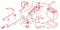 CABLAGEM/BATERIA para Honda FOURTRAX 420 RANCHER 4X4 AT PS 2012