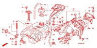 DEPOSITO COMBUSTIVEL para Honda FOURTRAX 420 RANCHER 4X4 AT PS 2012