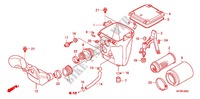 TAMPA FRENTE/FILTRO AR para Honda FOURTRAX 420 RANCHER 4X4 AT PS 2012