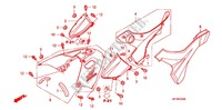 TAMPA LATERAL/TAMPA DO TANQUE para Honda FOURTRAX 420 RANCHER 4X4 AT PS 2012