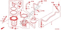 DEPOSITO COMBUSTIVEL/BOMBA COMBUSTIVEL para Honda FOURTRAX 420 RANCHER 2X4 Electric Shift 2012