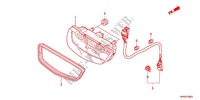 LUZ TRASEIRA(2) para Honda FOURTRAX 420 RANCHER 2X4 Electric Shift 2012