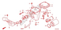 TAMPA FRENTE/FILTRO AR para Honda FOURTRAX 420 RANCHER 2X4 Electric Shift 2012