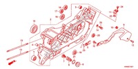CARTER ESQUERDO (WW125EX2C/EX2D/D) para Honda PCX 125 SPECIAL EDITION 2013