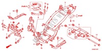 CORPO QUADRO (WW125EX2C/EX2D/D) para Honda PCX 125 SPECIAL EDITION 2012