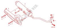 SILENCIADOR ESCAPE(2) para Honda PCX 125 SPECIAL EDITION 2012