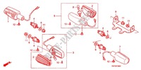 PISCA(2) para Honda XRE 300 ABS 2012