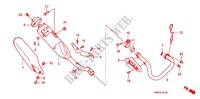 SILENCIADOR ESCAPE(2) para Honda XRE 300 2012