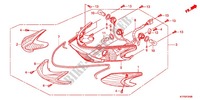 LUZ COMBINADA TRASEIRA para Honda SH 125 SPECIAL 2012